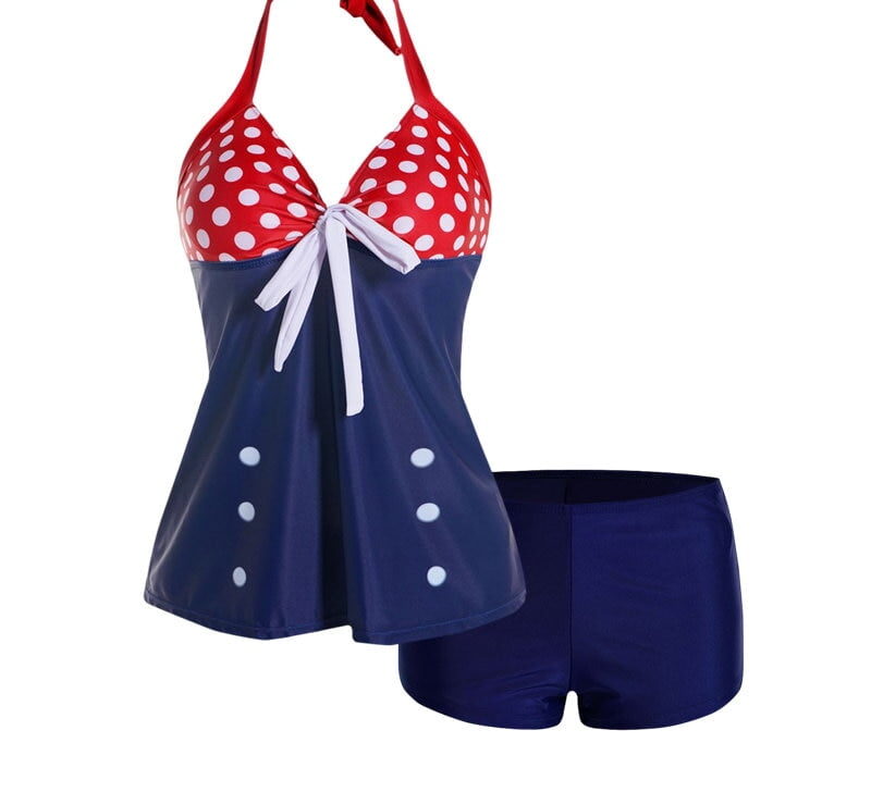 Dressfo Maillot Bain Deux Pièces Femmes