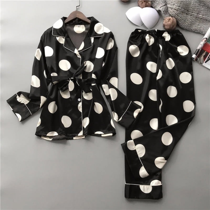 InjPyjama Ensemble Sexy Femmes Maison
