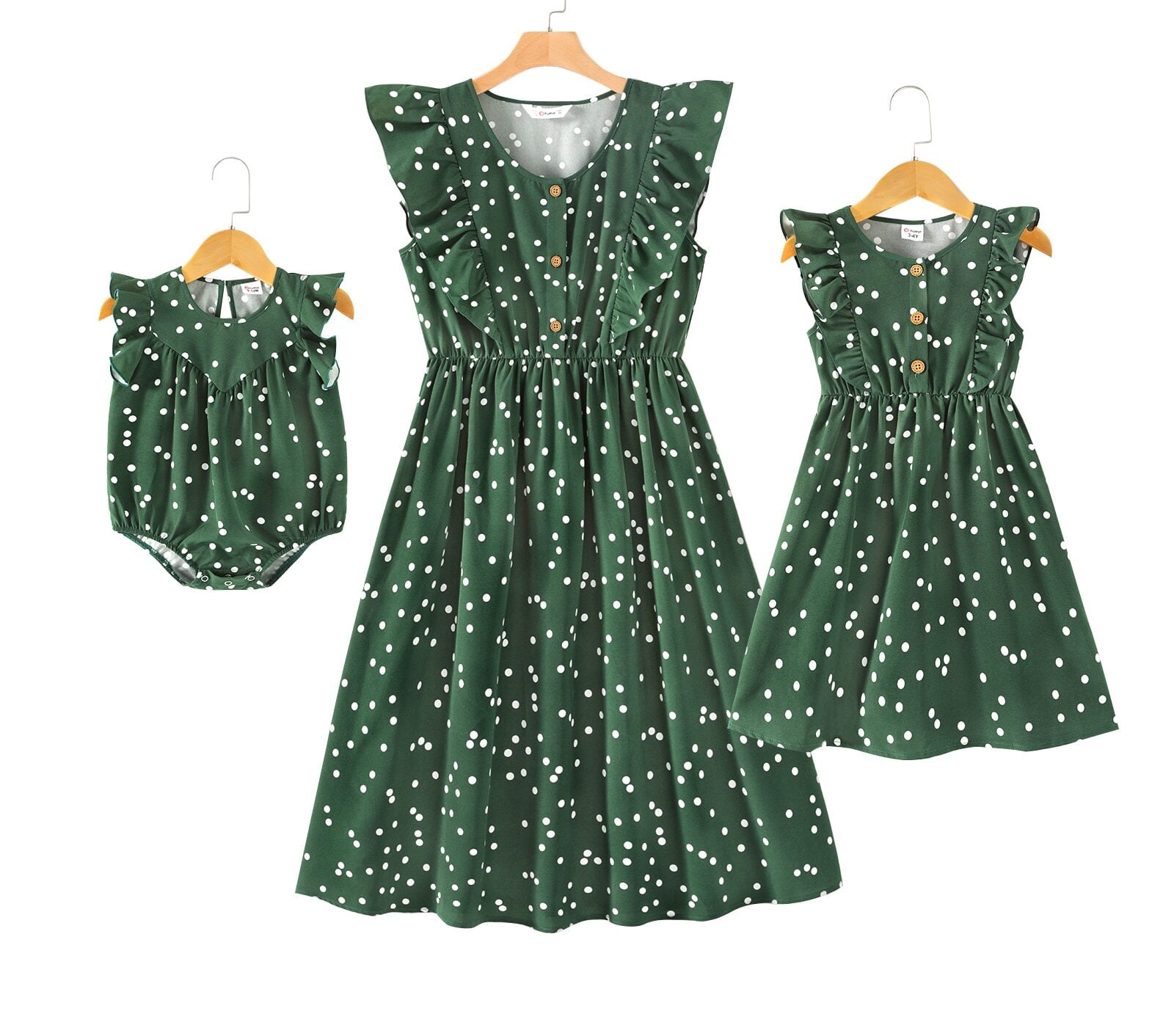 PatPat Robes Assorties Maman Fille