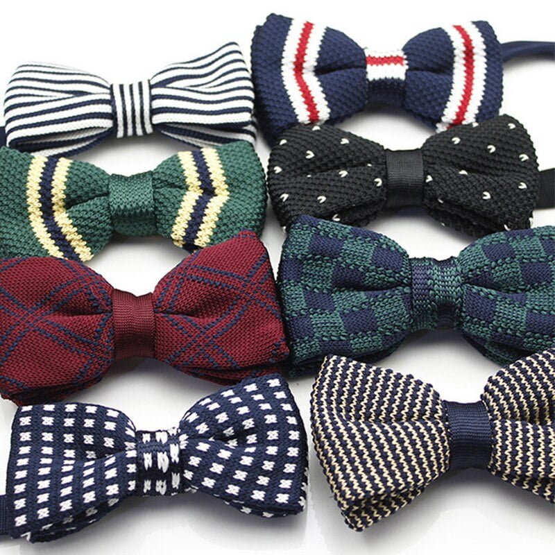 Nministériels ds papillon rayés à pois pour hommes et femmes, accessoires de olympiques noirs pour marié, Craings.com 2