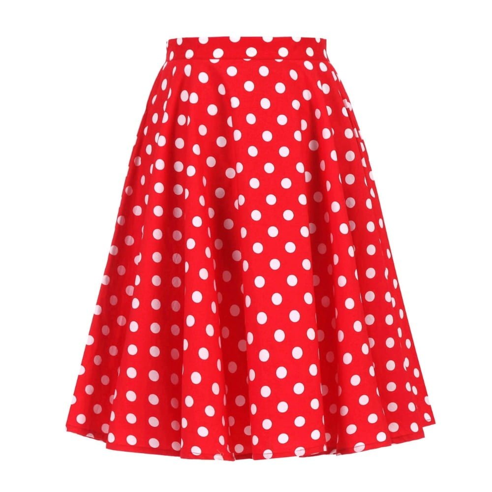 Hepburn-Jupe Vintage Élégante Style Rockabilly