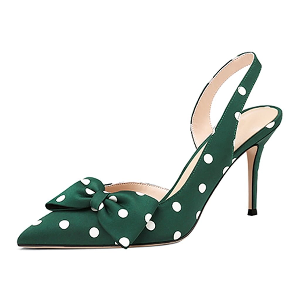 Lovirs Escarpins Femme Noeud Slingback