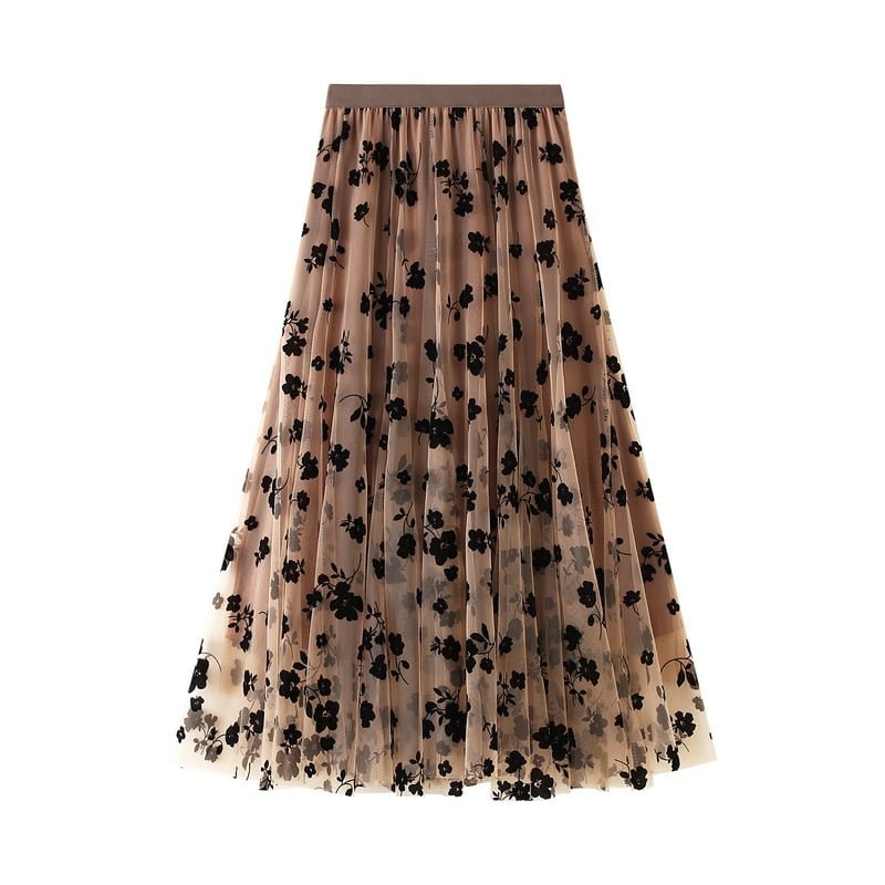 Robe de bal en maille 3 couches pour femmes, jupe Tutu longue en Tulle, Chic, avec cœur d'amour, à pois, plissée, rouge, pour nouvel an 2022 2