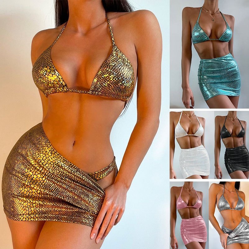 Maillot De Bain Scintillant Sexy