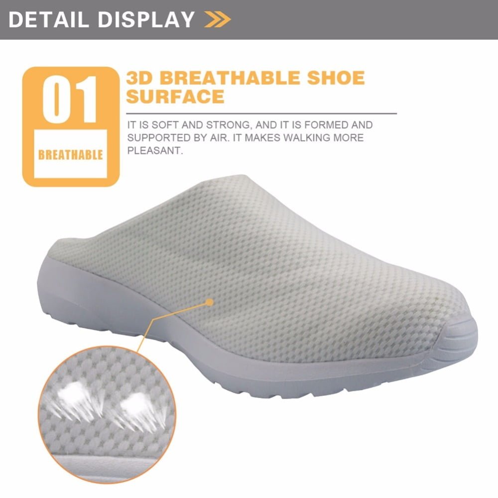 Chaussures d'été Sandales Femmes Diapositives Chaussures Demi Chaussures Pour Femmes Plat Imprimé Pois Dames Pantoufles En Plein Air Mules Femme 2