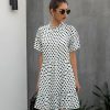 Robe à pois pour femmes, tenue d'été à la mode, 2020 1