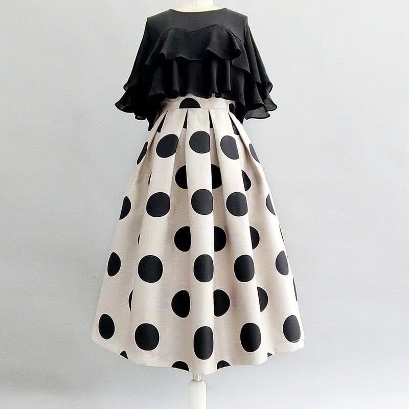 Hepburn Jupe Longue Élégante Vintage