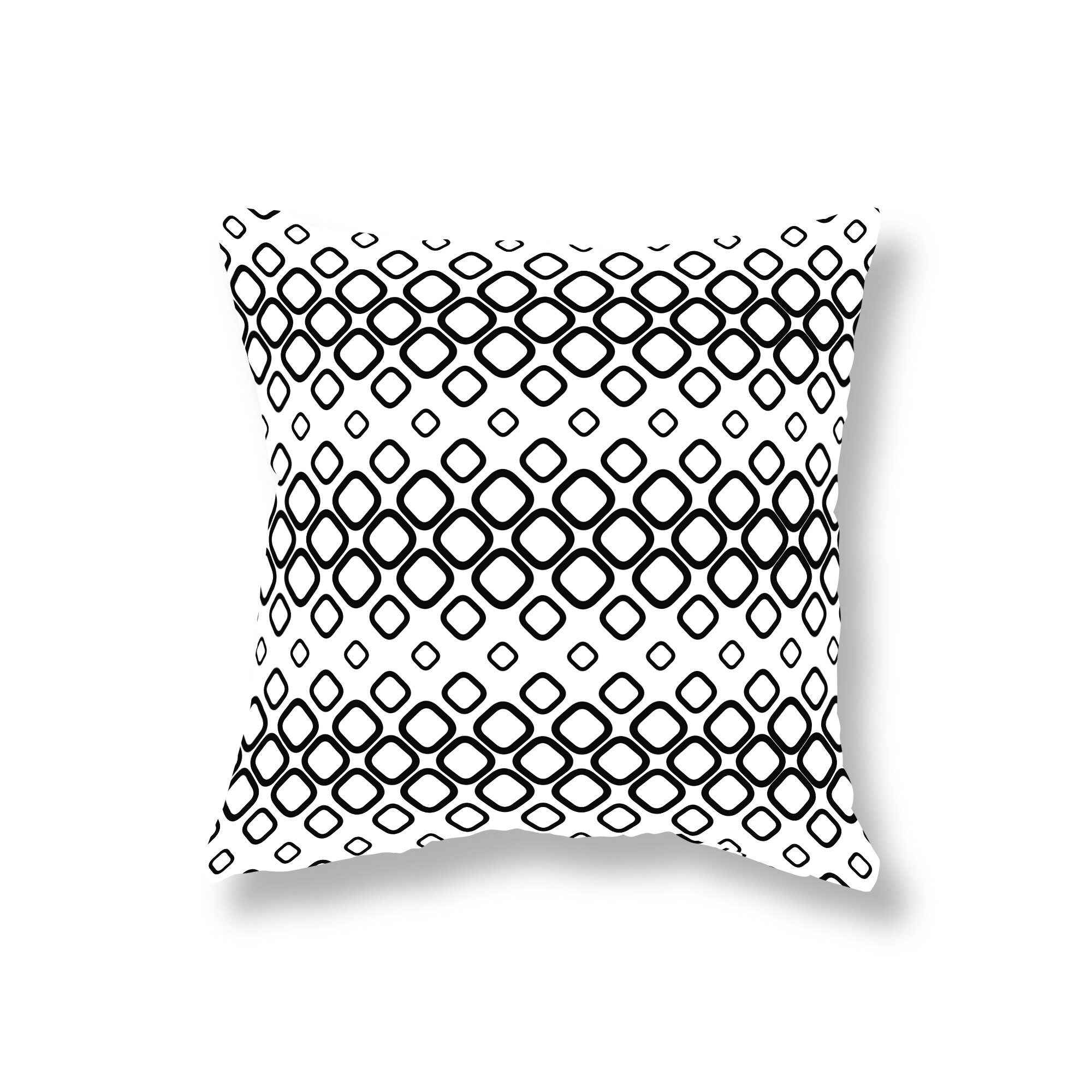 Juste de coussin géométrique simple pour la décoration de la maison, coussin, canapé, chambre, chevet, bureau, jeu, chaise, mode 2