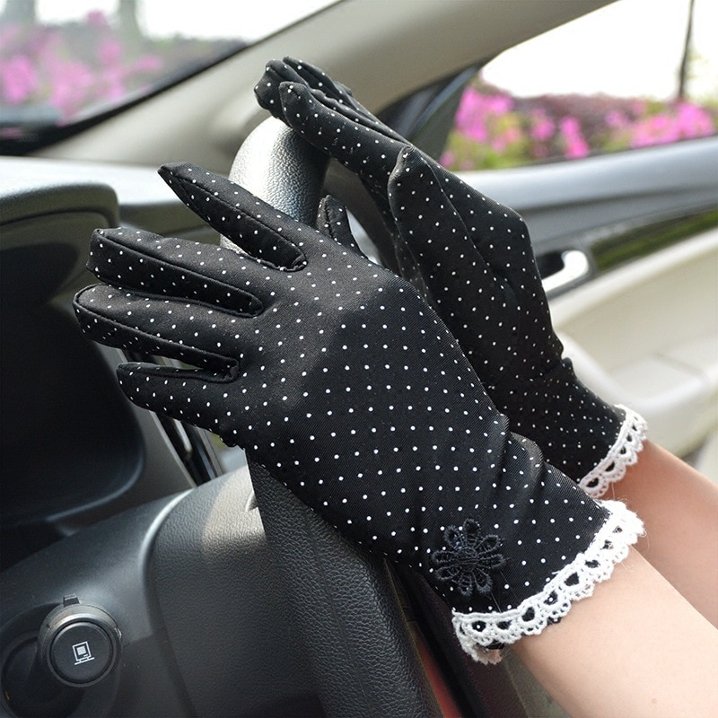 Gants Protection Solaire Été Femmes Spandex