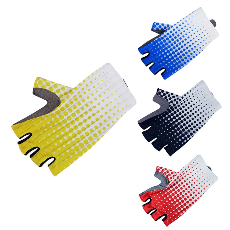 Gants Cyclisme Motifs Pois Progressive