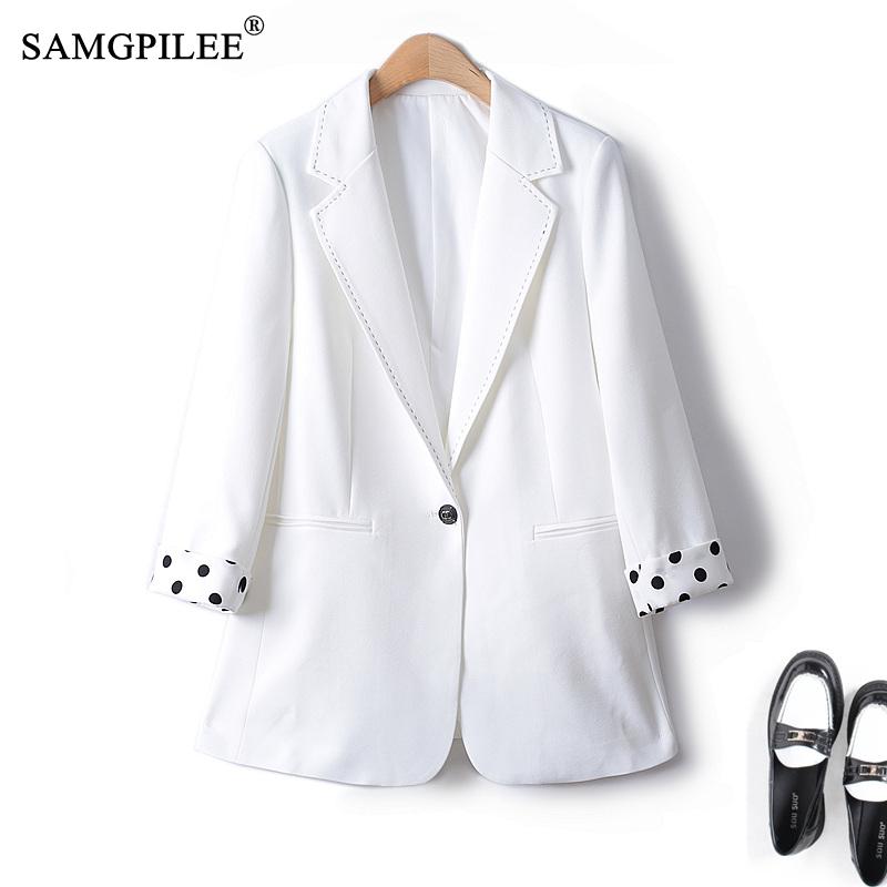 Veste Élégante Pour Femme, Printemps Coréen, Bouton Unique