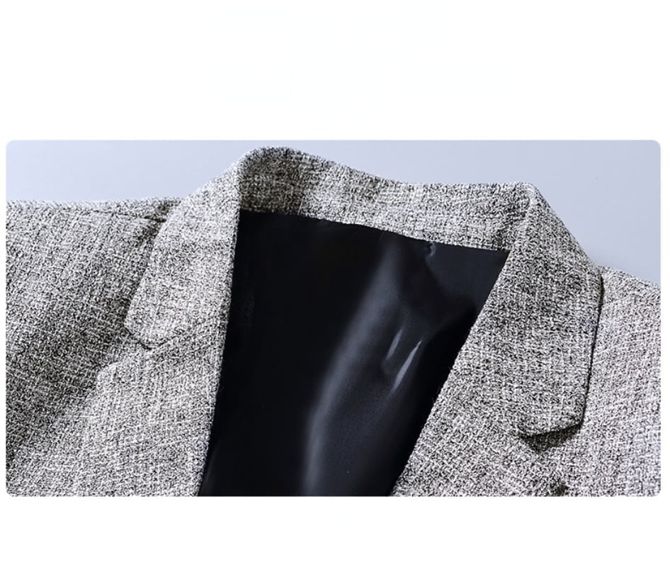 Blazer simple coupe couvertes pour hommes, style britannique, style italien, décontracté, élégant, robe d'affaires, mode gentleman, haute qualité 2