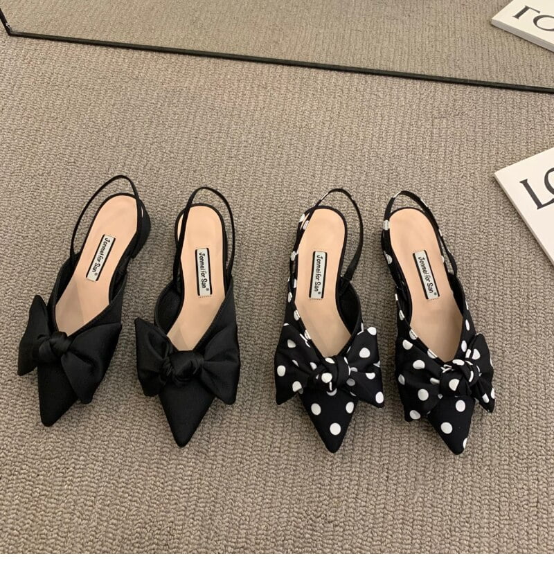 Sandales à talons bas pour femmes, chaussures d'été élégantes, à bretelles pointues, escarpins De fête à la mode, 2023 2