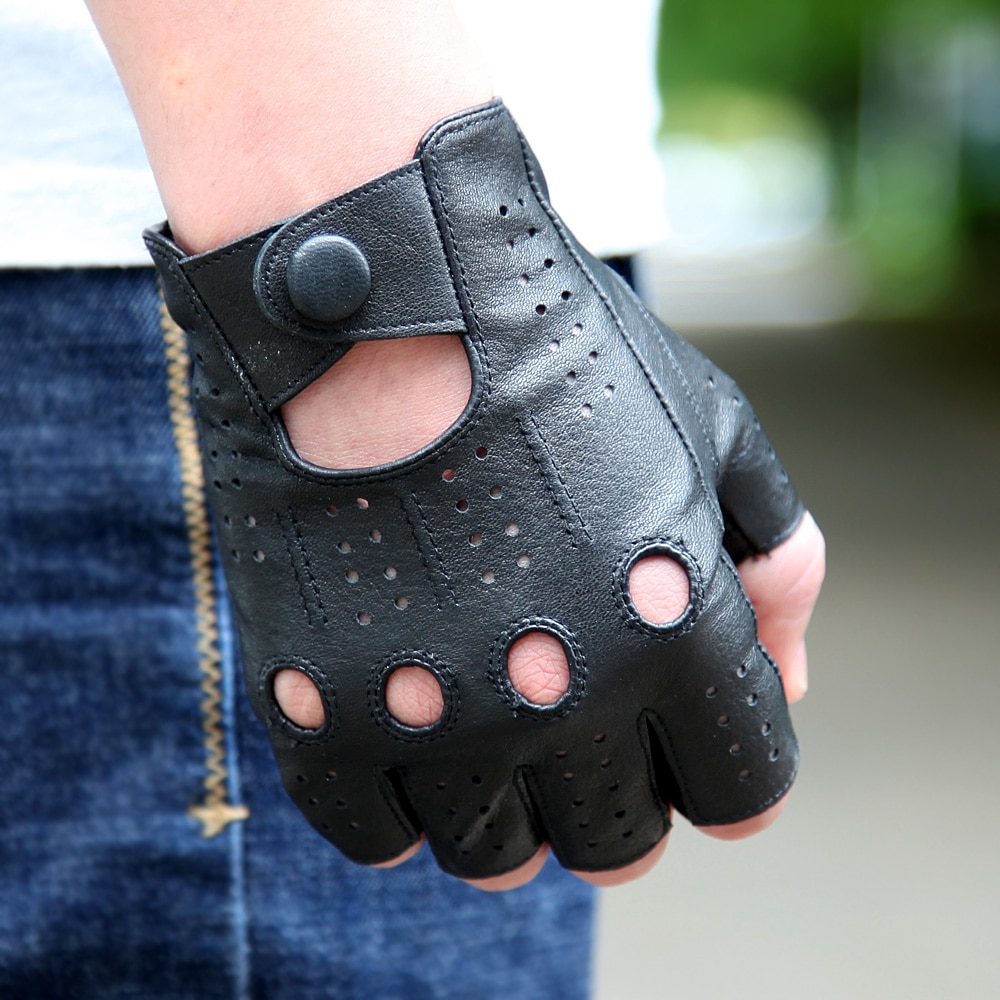 Gants Cuir Hommes Haute Qualité Peau Mouton