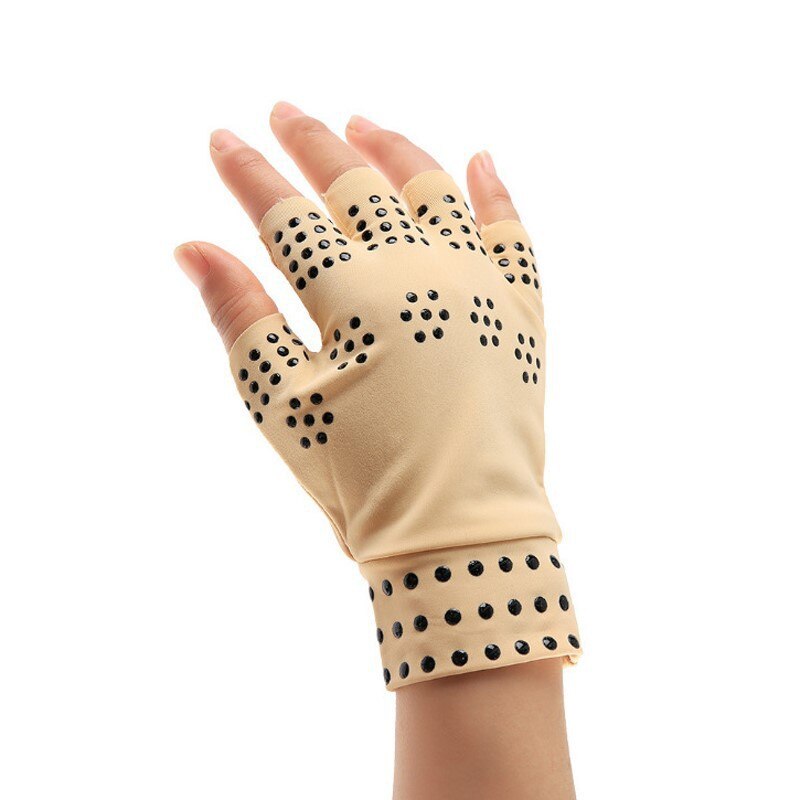 Gants magnétiques de thérapie contre l'arthrite, 1 paire, soulagement de la douleur articulaire rhumatoïde des mains 2