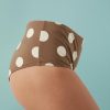 Shortys À Pois Chocolat De Style Bikini Bas